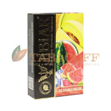Табак для кальяна Jibiar Ice Doubles Melon (Свежая Дыня и Арбуз) 50 гр